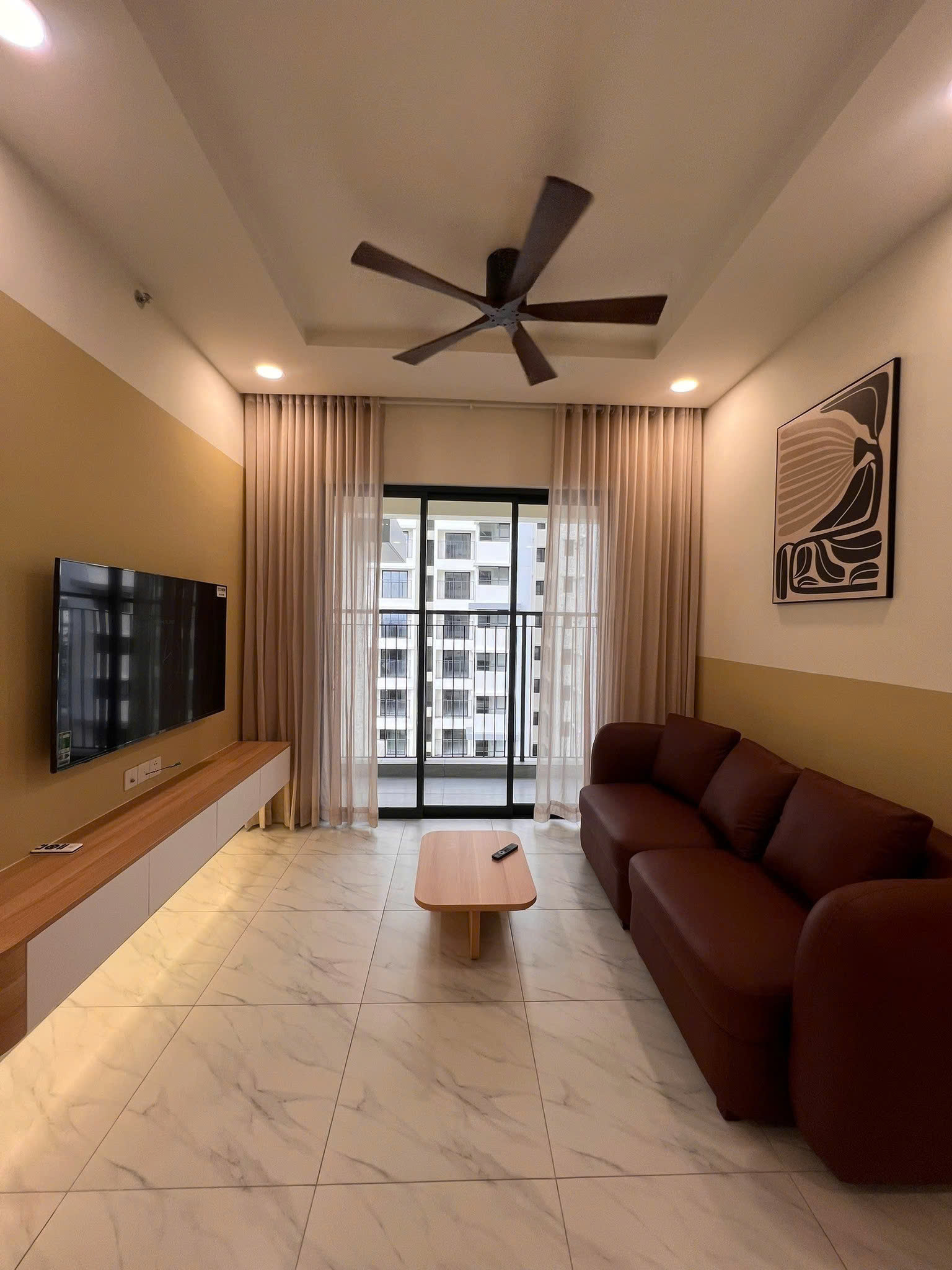 CHO THUÊ 2PN 73m2 GĐ3 VIEW NỘI KHU HABITAT