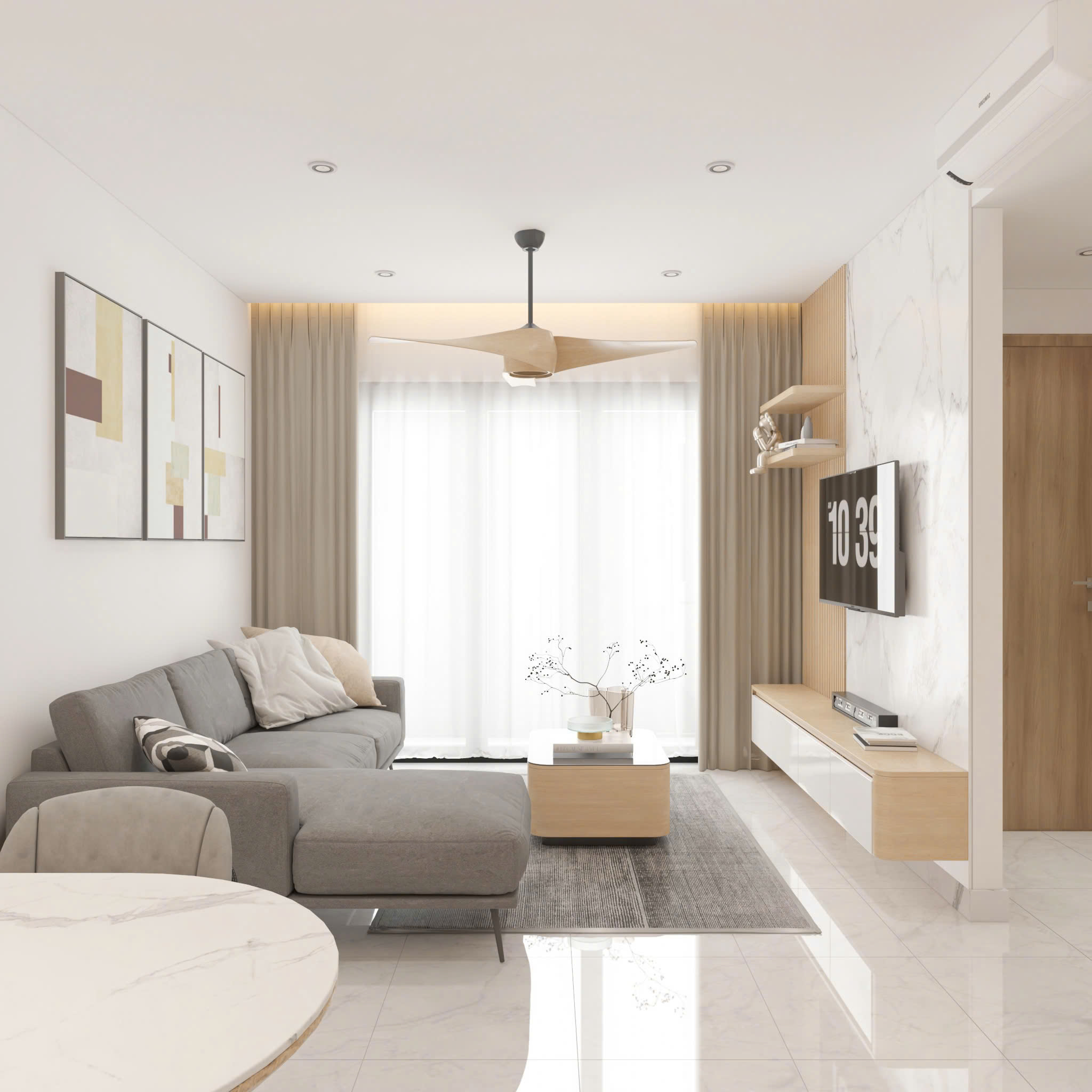 CHO THUÊ CĂN 2PN FULL NT 75m2 HABITAT