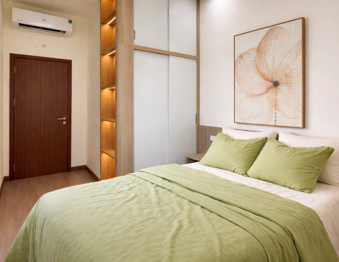 CHO THUÊ CĂN 2PN THÁP C3 HABITAT GĐ3  – VIEW NỘI KHU THOÁNG MÁT – KHÔNG BAN CÔNG